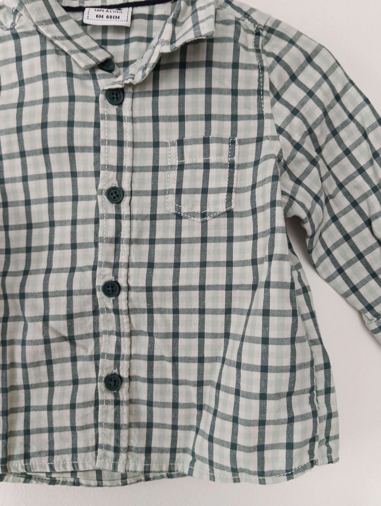 Chemise Tape à l'oeil 6 MOIS  – photo 2